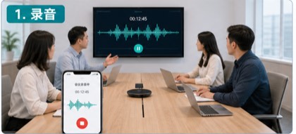 会议录音 → 纪要待办 - 录音